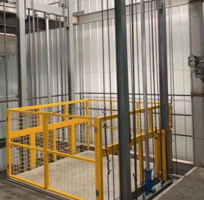 乐山导轨式升降机一般加工周期